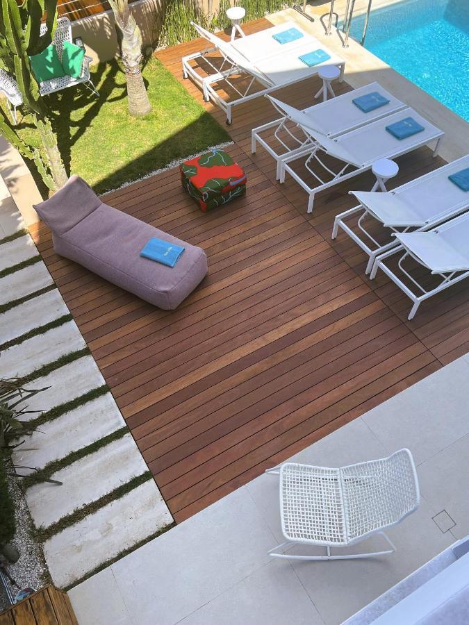 Fos Villa, A Luxe House With Private Heated Pool Galatás エクステリア 写真