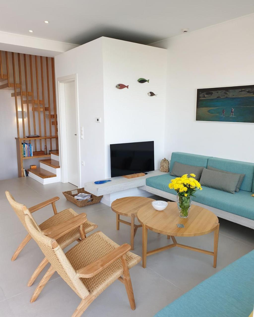 Fos Villa, A Luxe House With Private Heated Pool Galatás エクステリア 写真